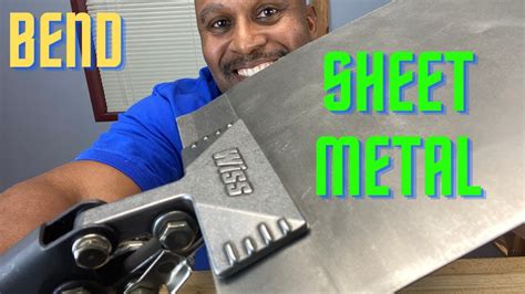 bend sheet metal without brake|bending 18 gauge sheet metal.